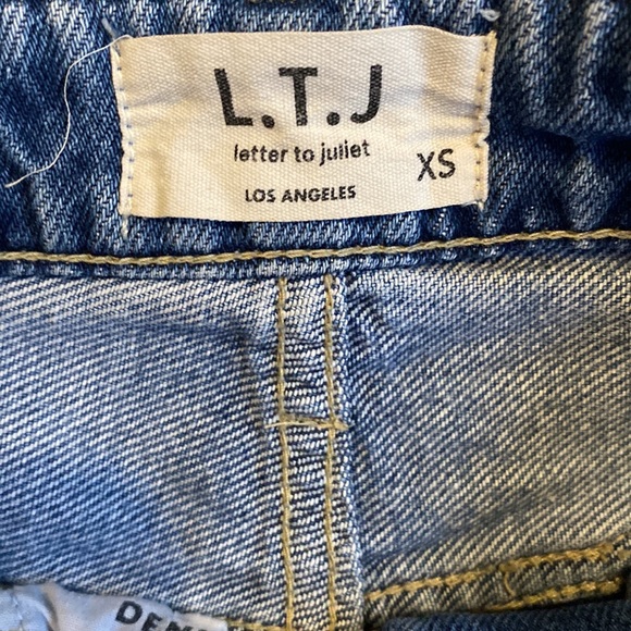 Distressed Denim Shorts - Picture 3 of 3